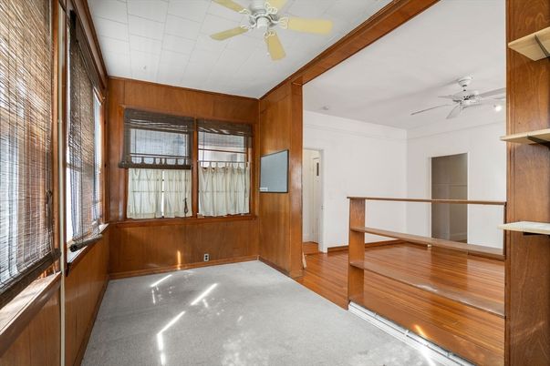 Empty room, Interior, Wooden Walls
