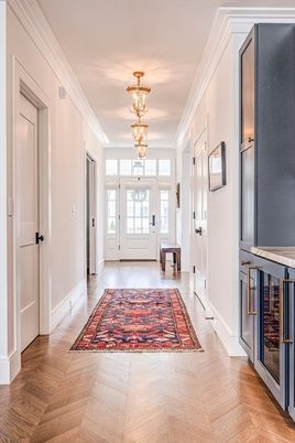 Interior, Pendant Lights, Wood Texture Flooring