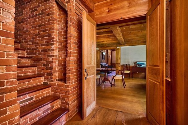 Interior, Stone Walls, Wooden Beams, Wooden Ceilings, Wood Texture Flooring