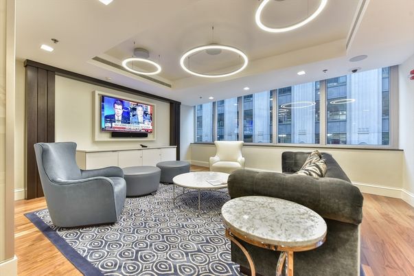 Interior, Living room, Pendant Lights, Recessed Lighting, Wood Texture Flooring