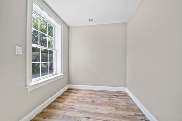 Empty room, Interior, Wood Texture Flooring