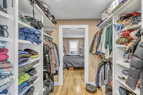 Interior, Recessed Lighting, Walk-in Closets, Wood Texture Flooring
