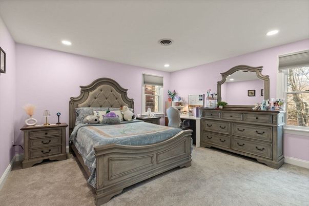 Bedroom, Home Office, Interior, Recessed Lighting