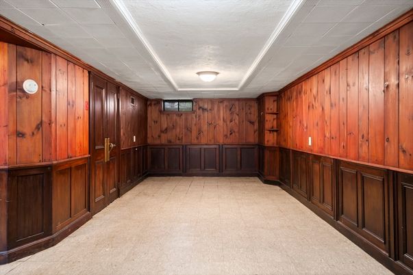 Empty room, Interior, Wooden Walls