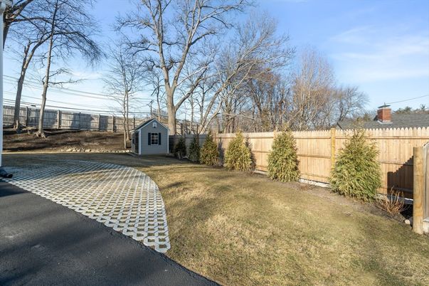 Backyard, Detached Garage, Exterior