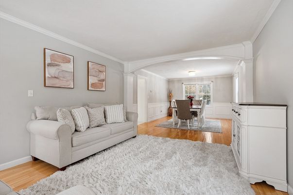 Dining room, Interior, Wood Texture Flooring