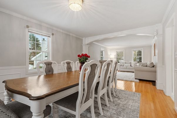 Dining room, Interior, Living room, Wood Texture Flooring