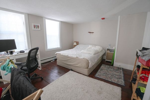 Bedroom, Home Office, Interior, Wood Texture Flooring