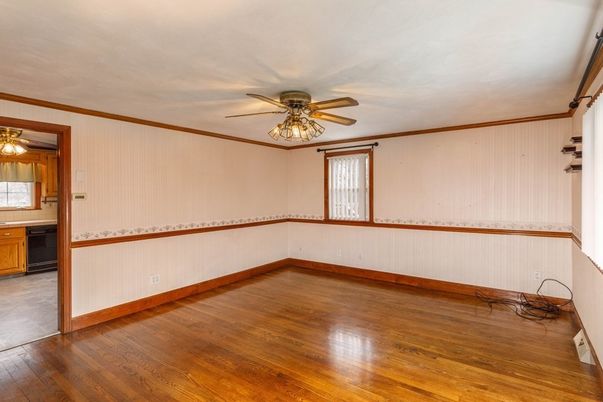 Empty room, Interior, Wood Texture Flooring
