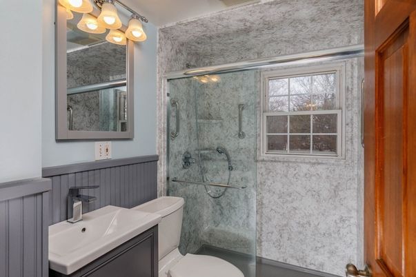 Bathroom, Glass Shower, Interior