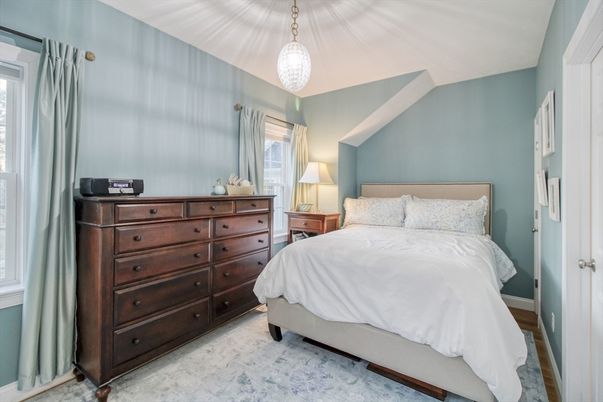 Bedroom, Interior, Pendant Lights