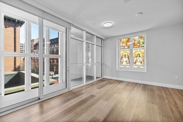 Empty room, Interior, Wood Texture Flooring