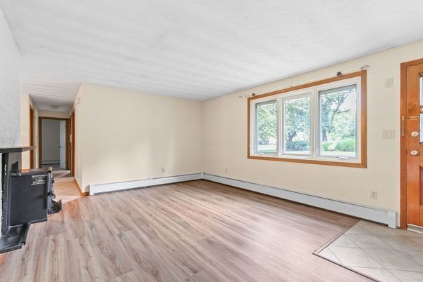 Empty room, Interior, Wood Texture Flooring