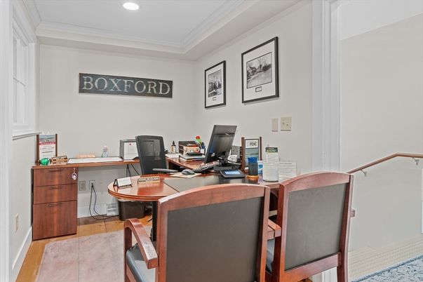 Home Office, Interior, Recessed Lighting