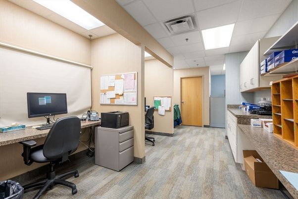 Home Office, Interior, Recessed Lighting