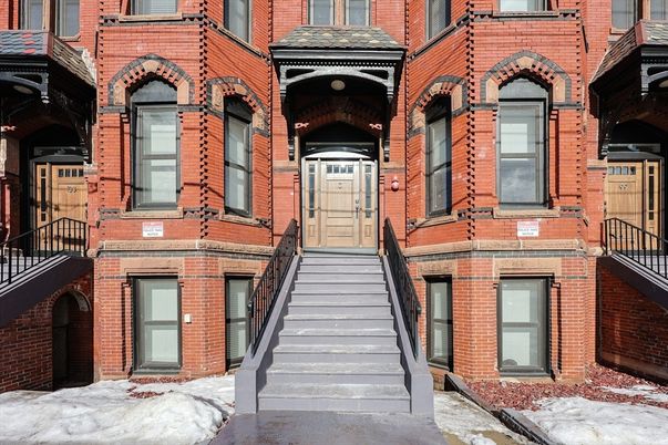 Exterior, Facade, Brick Facade, Rowhouse