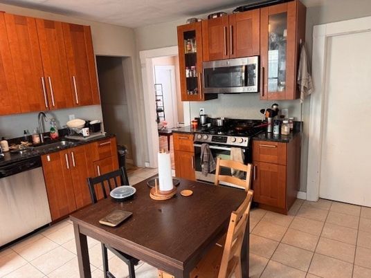 Dining room, Interior, Kitchen, Stainless Steel Appliances