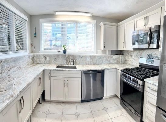 Interior, Kitchen, Stainless Steel Appliances
