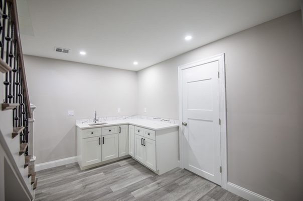 Interior, Recessed Lighting, Wood Texture Flooring