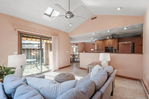 Interior, Kitchen, Living room, Recessed Lighting, Stainless Steel Appliances