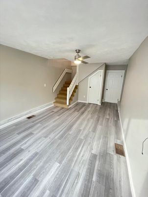 Empty room, Interior, Wood Texture Flooring