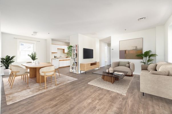Dining room, Interior, Living room, Wood Texture Flooring