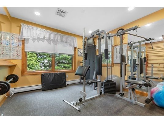 Fitness Equipment, Interior, Recessed Lighting