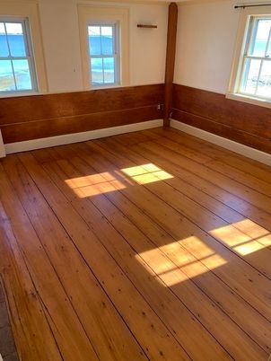 Empty room, Interior, Wooden Beams, Wood Texture Flooring