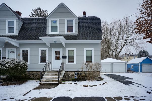 Detached Garage, Exterior, Facade, Cape Cod