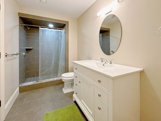Bathroom, Glass Shower, Interior