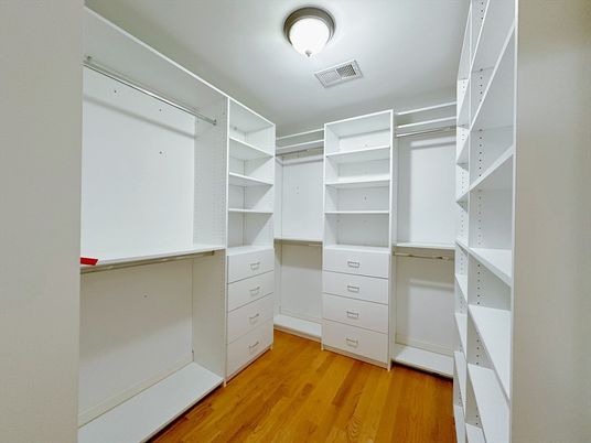 Interior, Walk-in Closets, Wood Texture Flooring