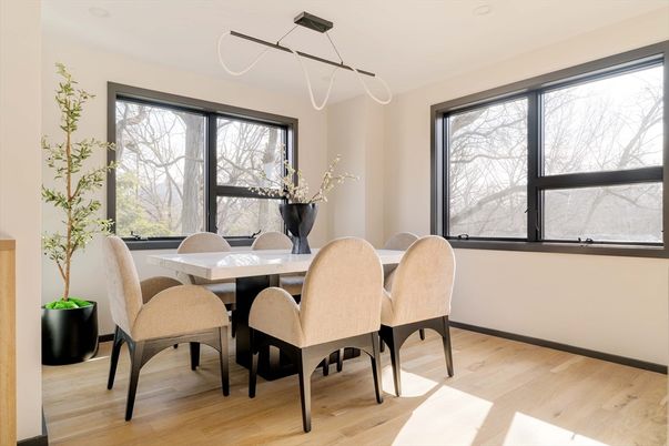 Dining room, Interior, Wood Texture Flooring