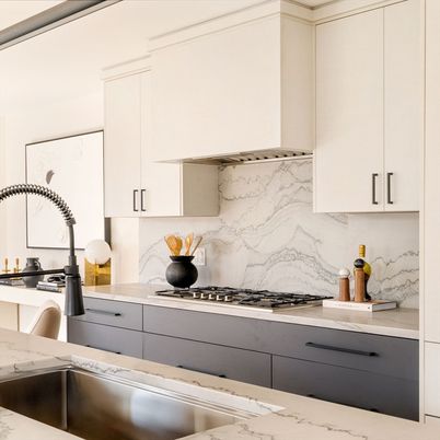 Interior, Kitchen, Marble Walls