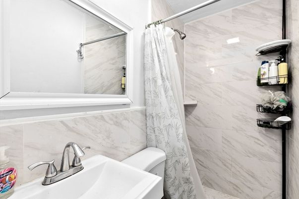 Bathroom, Interior, Marble Walls
