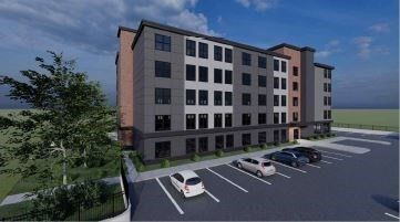 Exterior, Facade, Condo Building