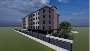 Exterior, Facade, Highrise
