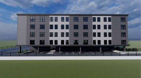 Exterior, Facade, Highrise
