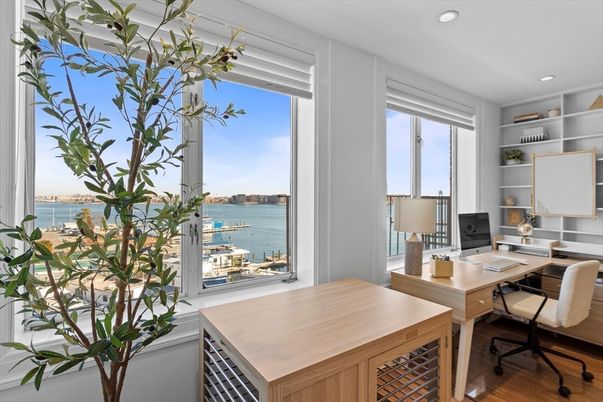 Home Office, Interior, Recessed Lighting, Water