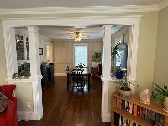 Dining room, Interior, Wood Texture Flooring