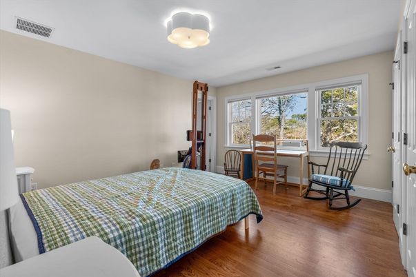 Bedroom, Home Office, Interior, Wood Texture Flooring