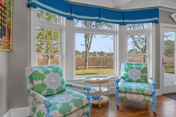 Interior, Sun Room, Wood Texture Flooring