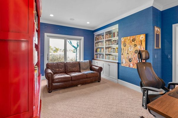 Home Office, Interior, Recessed Lighting