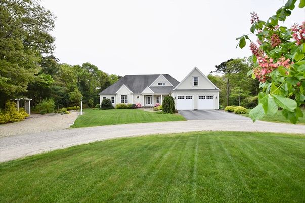 Attached, Backyard, Exterior, Facade, Farmhouse