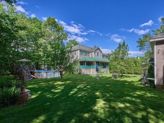 Backyard, Exterior, Playground, Pool