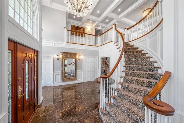 Chandelier, Interior, Recessed Lighting