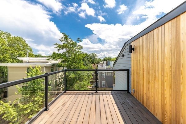 Exterior, Wood Texture Flooring