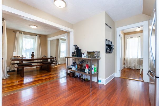 Dining room, Interior, Wood Texture Flooring
