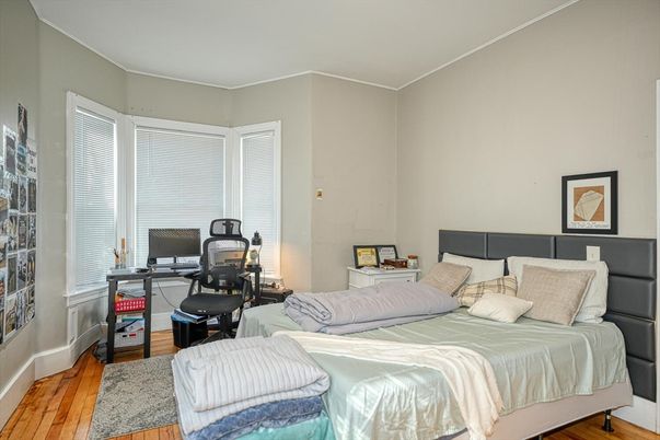 Bedroom, Home Office, Interior, Wood Texture Flooring