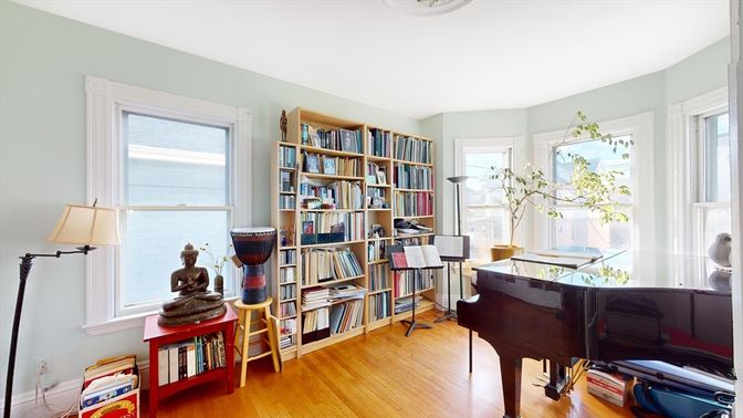 Interior, Piano, Wood Texture Flooring