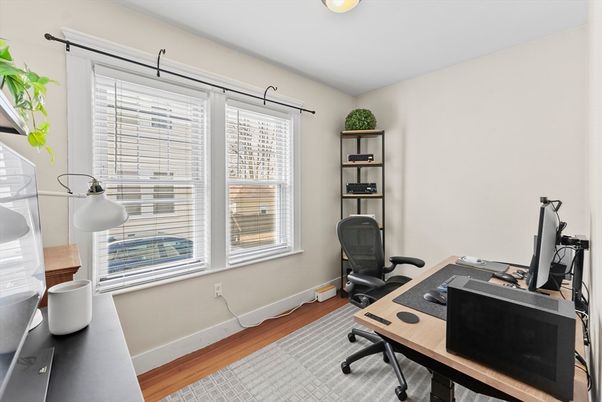 Home Office, Interior, Wood Texture Flooring